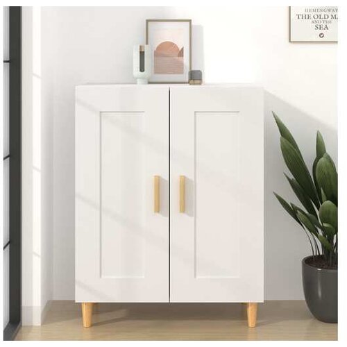  Komoda bijela 69 5 x 34 x 90 cm od konstruiranog drva Cijene