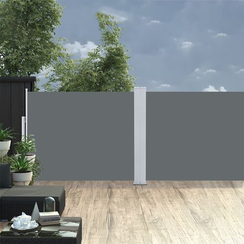  The Living Store Zložljiva stranska tenda antracitna 140x1000 cm - Stranska Tenda, (21454565) Cene