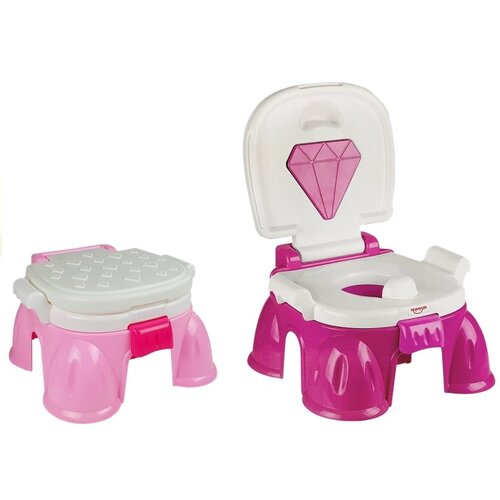 Lean Toys roza kahlica s krono 3v1 za princesko Slike