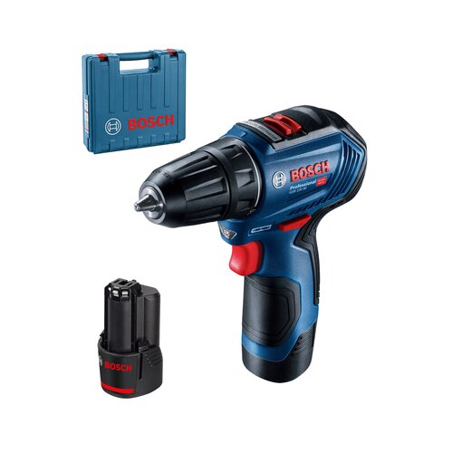Bosch Akumulatorski vrtalni vijačnik GSR 12-30 (12 V, 2 x Li-Ion baterija 2 Ah, 0&amp;ndash;1.600 vrt./min) Slike