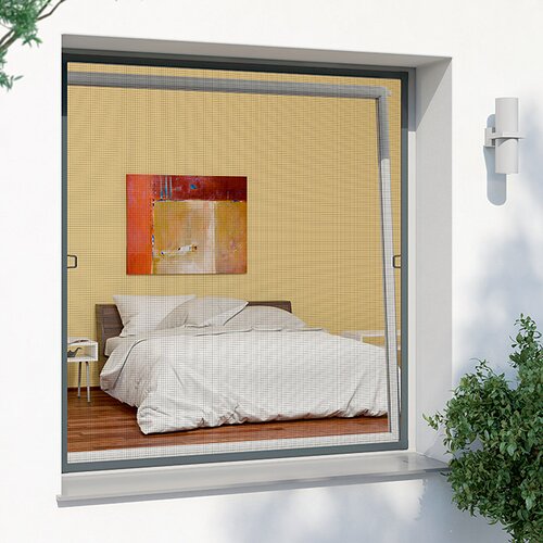 Windhager okno z zaščito pred mrčesom rhino screen (1,30 x 1,50 m, aluminij, antracitne barve) Cene