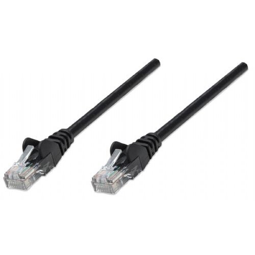 Intellinet 345040 RJ45 mrežni kabel, Patch kabel cat 5e U/UTP 20.00 m crna 1 St. Cijene