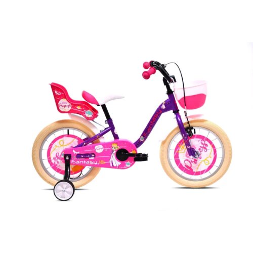 Adria dječji bicikl BMX 16&amp;quot;HT FANTASY ljubičasta - 16&amp;quot; Slike