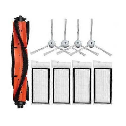 INORCO Accesorio Cepillo lateral principal compatible Xiaomi Roidmi EVE Plus Aspiradora robtica Filtro Piezas de repuesto, (21981768) Slike