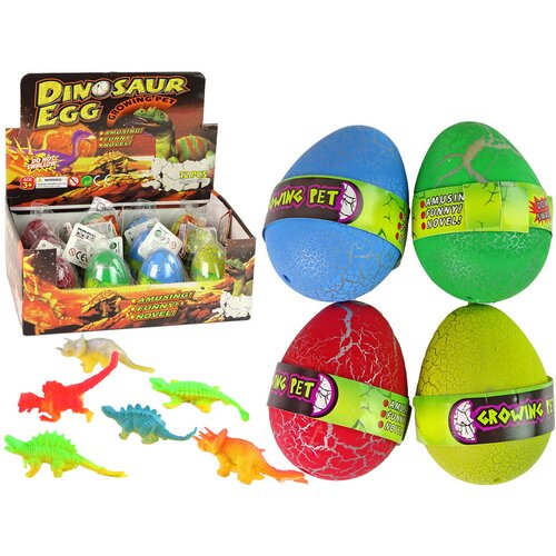  Hatching Magic Dinosaur Egg Growing 6 cm Colorful. Cene