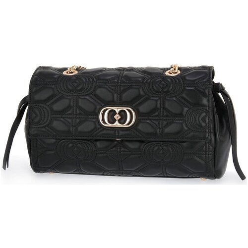 Le Carrie Bag Torbe LE CARRIE BLK STICH SPOON SHOULDER BAGUETTE Črna Cene