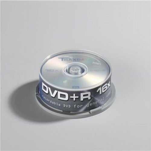 Traxdata med dvd disk trx dvd+r 4.7GB C25 Slike