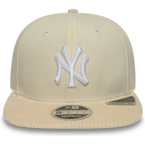 New Era Kape s &amp;scaron;iltom Cord Visor 9Fifty Of Neyyan Ltc Bež Slike