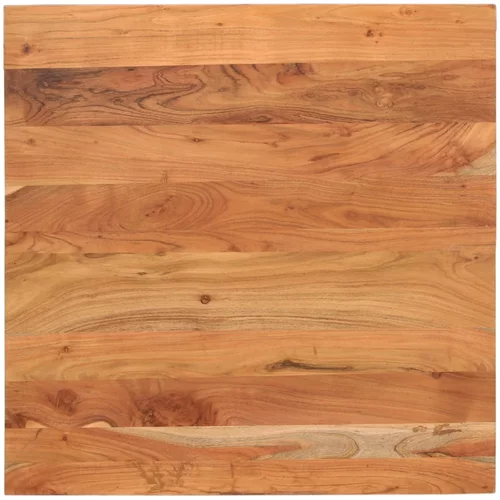 vidaXL Mizna plošča 80x80x3,8 cm kvadratna trden akacijev les
