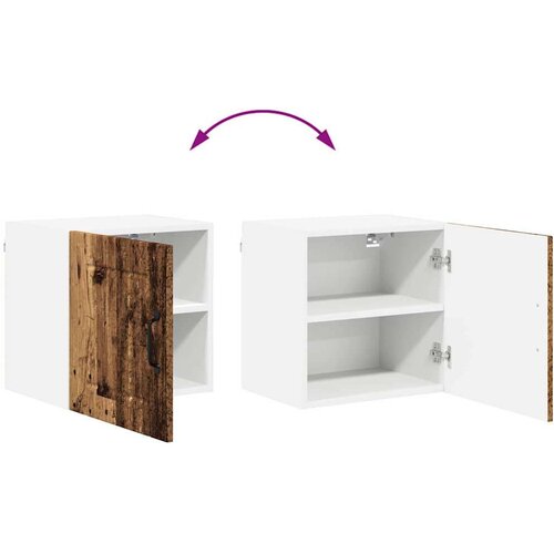  Zidni kuhinjski ormarić 2 pcs Staro drvo 40 x 31 x 40 cm Slike