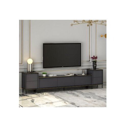 Hanah home Hanah kućna TV komoda Imaj Antracit Slike