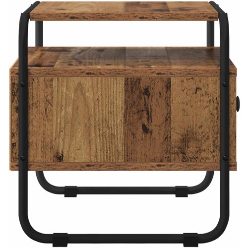  Noćni ormar Staro drvo 40 x 39,5 x 40 cm Konstruirano drvo Slike