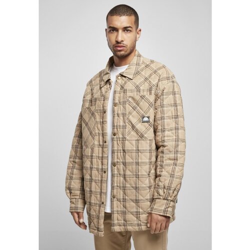 Southpole Flannel Quilted Shirt Jacket Warmsand Cene
