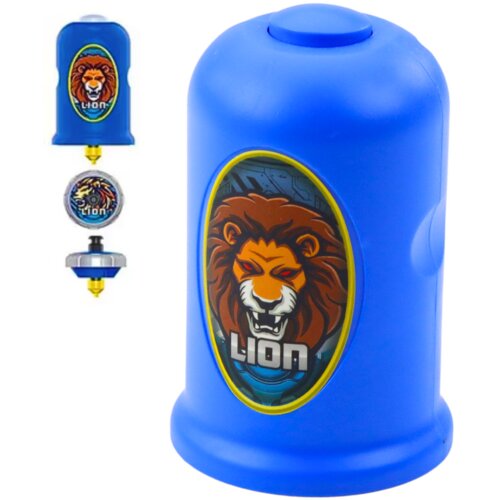  Leteći Disk Lion Spinner Launcher Set Plavi Slike