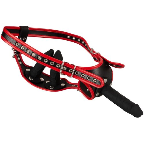 Bad Kitty Strap-On Harness 2493187 Black-Red L/XL Slike