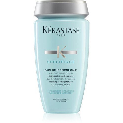 Kérastase Specifique Bain Riche Dermo-Calm šampon za osjetljivo vlasište i suhu kosu bez silikona 250 ml Cijene