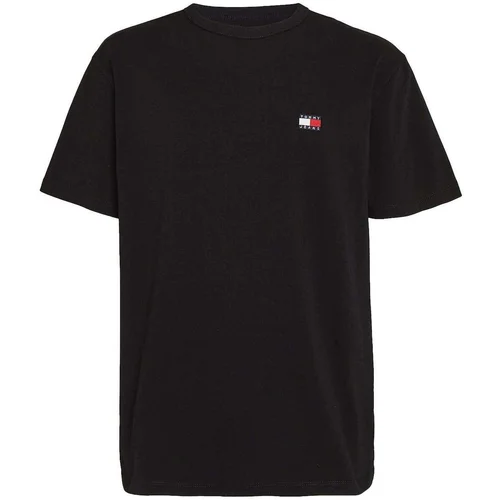 Tommy Jeans Badge Crew T-Shirt Black Crna