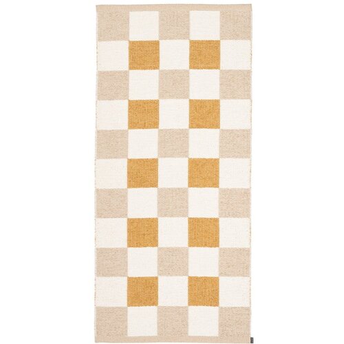 Pappelina Oker rumen/bež zunanji in notranji tekač 70x160 cm Pix Vanilla Ochre &amp;ndash; Slike