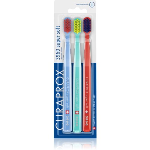 Curaprox 3960 Super Soft zobna &amp;scaron;četka 3 kos Slike