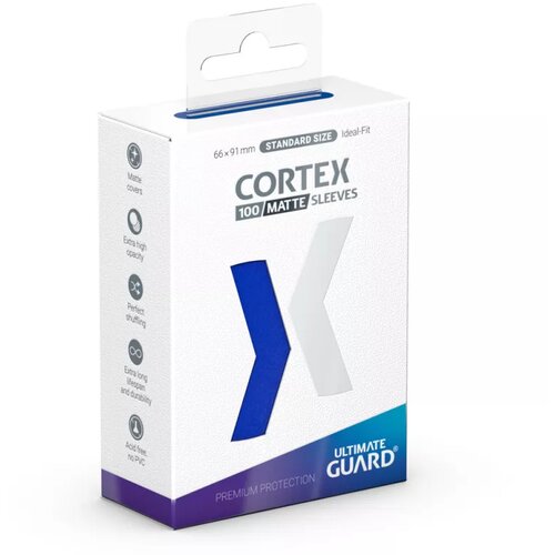 Ultimate Guard cortex sleeves standard size matte blue (100) Cene