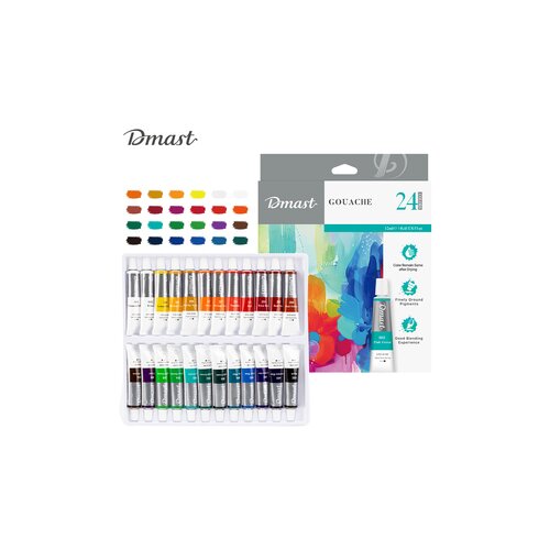 Deli TEMPERE UMETNIČKE GOUACHE 12ml DMAST PEBEO 1/24 EC320-24 Cene