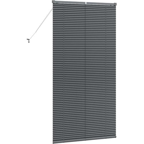  Venecijanski zastore Tamno siva 175 x 95 cm Aluminij Slike