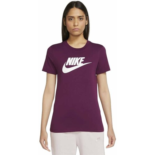 Nike W NSW TEE ESSNTL ICON FUTUR, ženska majica, ljubičasta BV6169 Slike