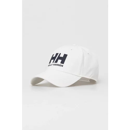 Helly Hansen Pamučna kapa sa šiltom Czapka HH Ball Cap 67434 001 boja: bež, s tiskom