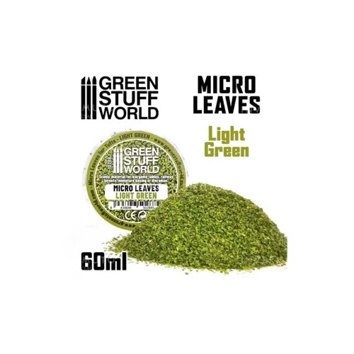 Green Stuff World micro leaves - light green mix (15gr) Slike