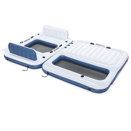 Bestway Hydro-Force plavajoči otok 2 pcs Bela in modra PVC, (5000232658) Cene