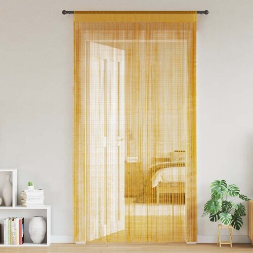  Zavjese od &scaron;page 2 kom zlatne 100x250 cm - Zlatno 100 cm 2 Cijene