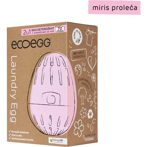 Eco Egg deterdžent za veš, miris proleća 70 pranja Slike