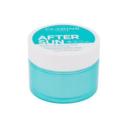 Clarins after sun sos sunburn soother mask vlažilna in pomirjujoča maska po sončenju 100 ml za ženske Cene
