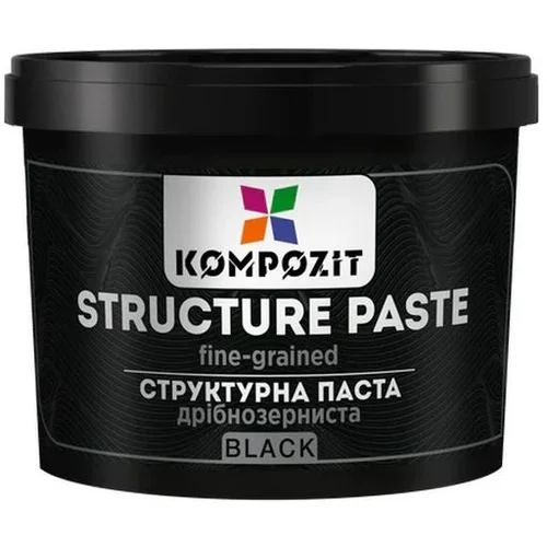  Crna fino zrnasta strukturirajuća pasta od Kompozita | Various Volumes KORIŠTENO