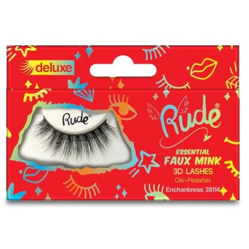 Rude Cosmetics veštačke trepavice essential faux mink deluxe 3D lashes Slike
