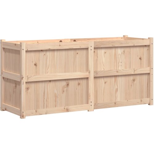 Maison Chic Vrtno cvetlično korito - Cvetlični Lonec 150x50x70 cm trdna borovina, (21790403) Cene