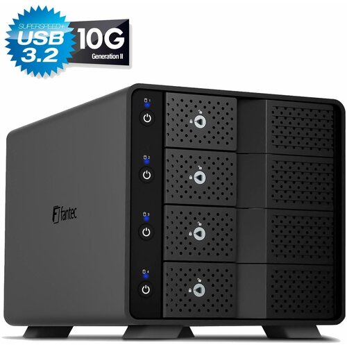 Fantec ohišje izmenljivo za 4x hdd/ssd usb 3.2 tipc + sata MB-X4U31 2528, (21221563) Cene