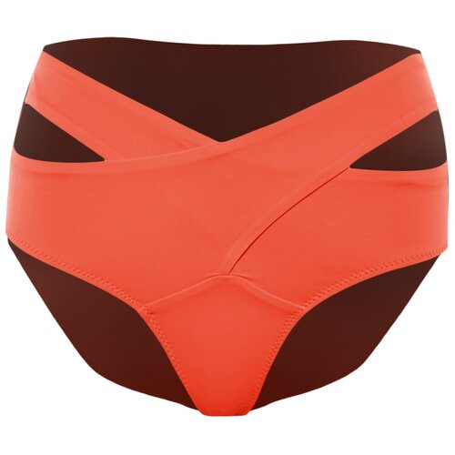 Trendyol Red Cut Out Detailed High Waist Bikini Bottom Slike