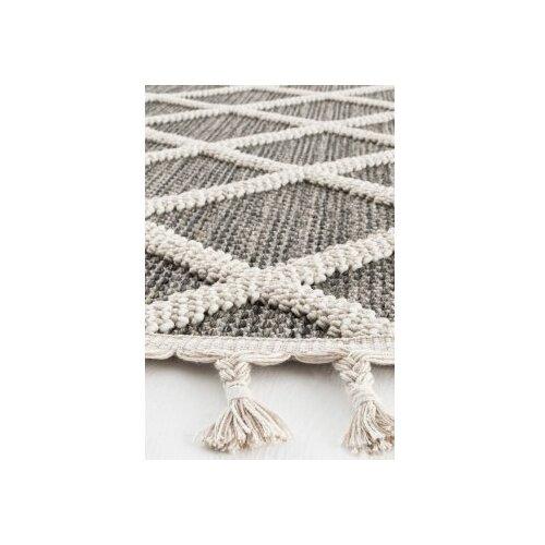 Conceptum Hypnose bukle 1409 - grey grey carpet (100 cm) Cene