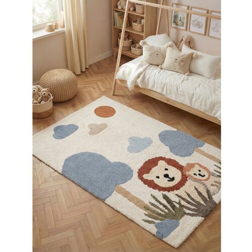 Hanse Home Krem periv/ručno rađen pamučan dječji tepih 140x200 cm Snuggle Lionel &amp;ndash; Slike