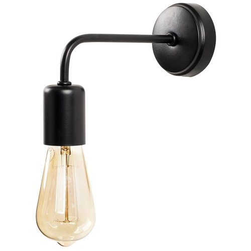 Opviq lights Črna kovinska stenska svetilka Tamara Cene