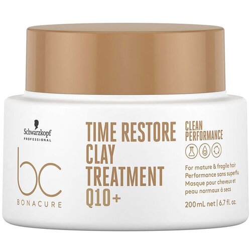 Schwarzkopf BC TIME RESTORE Q10+ Glina tretman 200 ml Slike