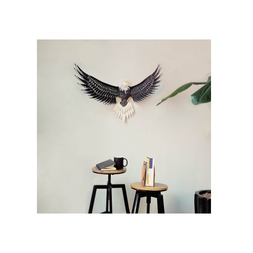 WALLXPERT dekorativni metalni zidni pribor eagle metal wall art APT708 Cene