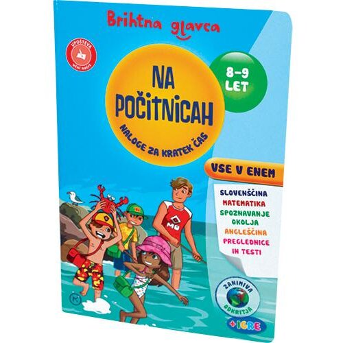 Mladinska Knjiga Brihtna glavca na počitnicah 8-9 let Cene