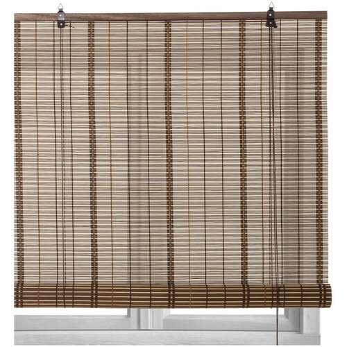 Casa Selección Tamno smeđa roleta od bambusa 90x180 cm Natural Life - Cene
