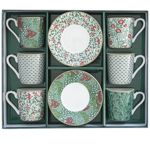 Easy Life Floral Fantasy 12v1 set skodelic za kavo Slike