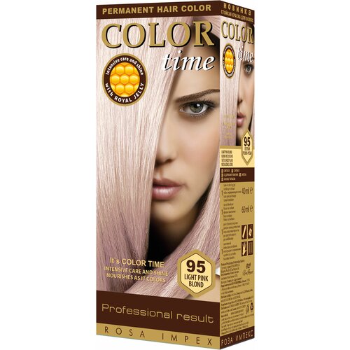 Color Time 95 pink plava boja za kosu Cene