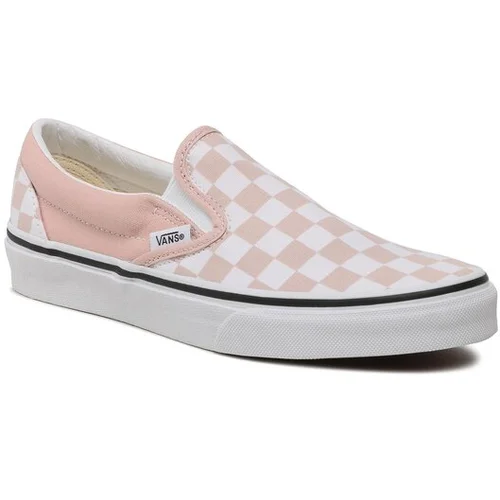 Vans Tenis superge Classic Slip-On VN000BVZBQL1 Roza