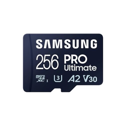 Samsung Spominska kartica PRO Ultimate, micro SDXC, 256GB, U3, V30, A2, UHS-I, z SD adapterjem Cene