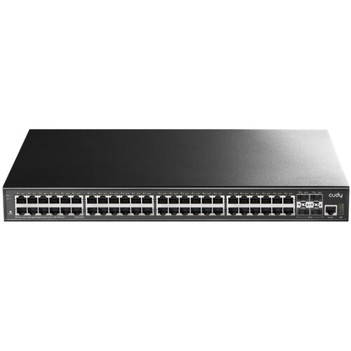 Cudy GS5048S4 network switch Managed L3 Gigabit Ethernet (10 /100 /1000) Black Cijene